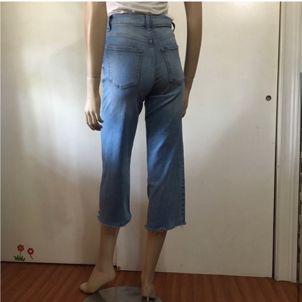 IVY + MAIN raw hem jeans high waist jeans blue S:1 - Picture 16 of 16